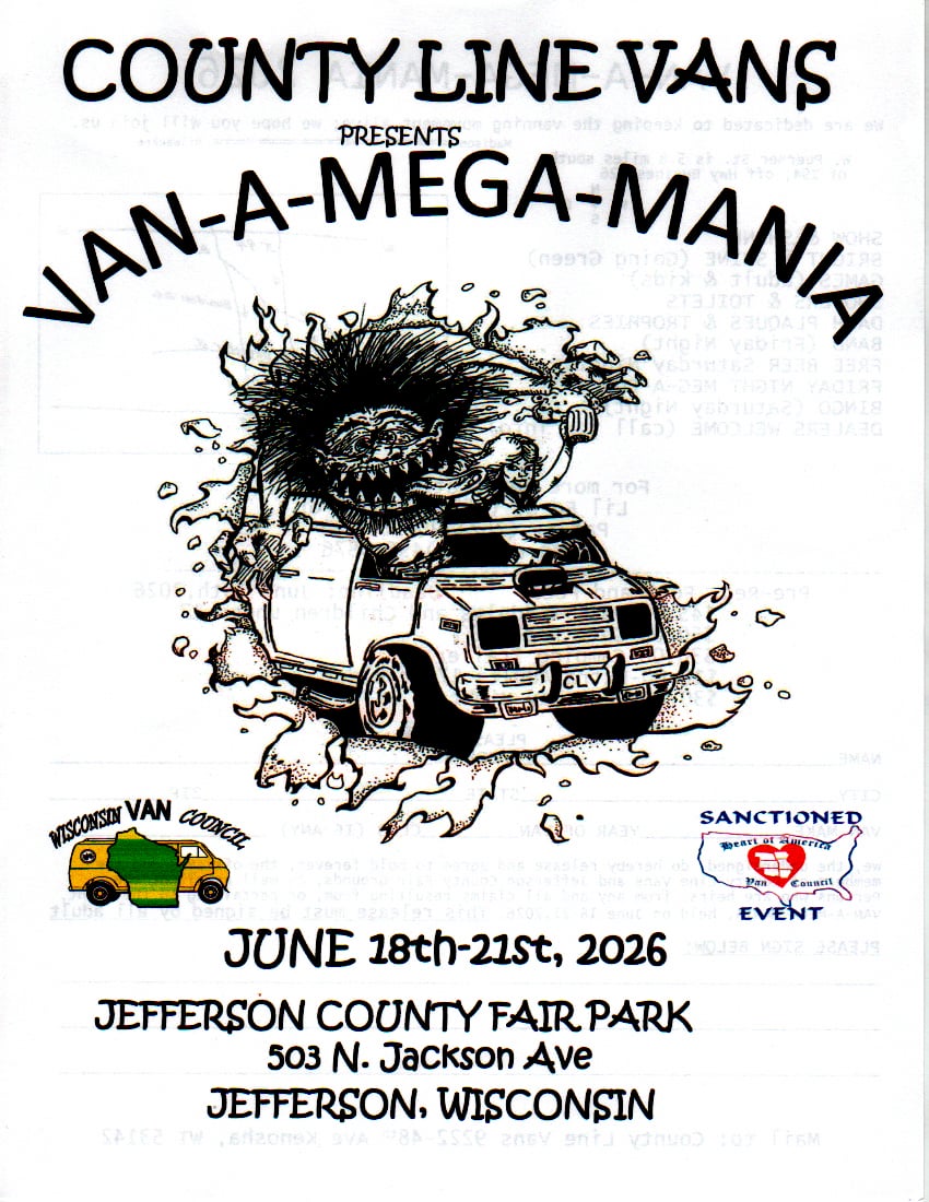 County Line Vans Van A Mega Mania